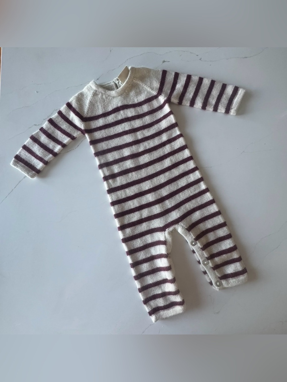Oeuf be good baby alpaca romper